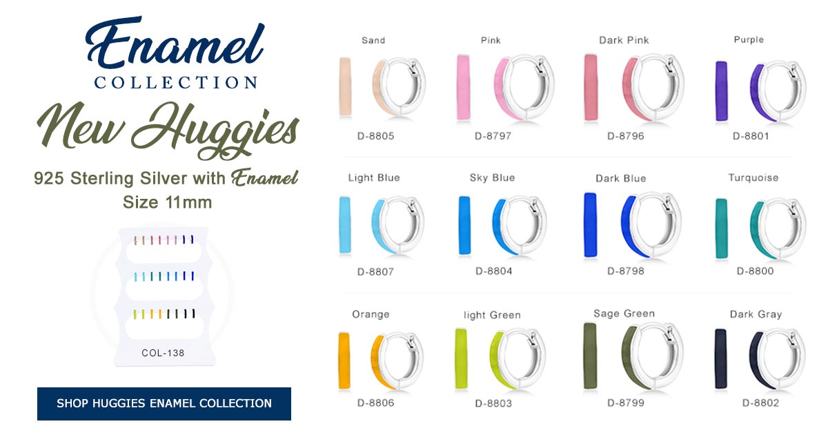 New Huggies Enamel Collection
